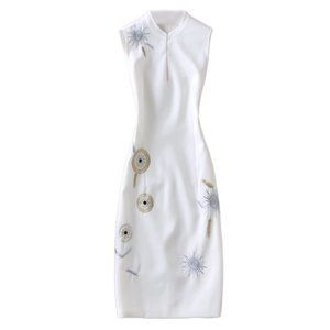 Chinese Cheongsam Dressss, Qipao knees length